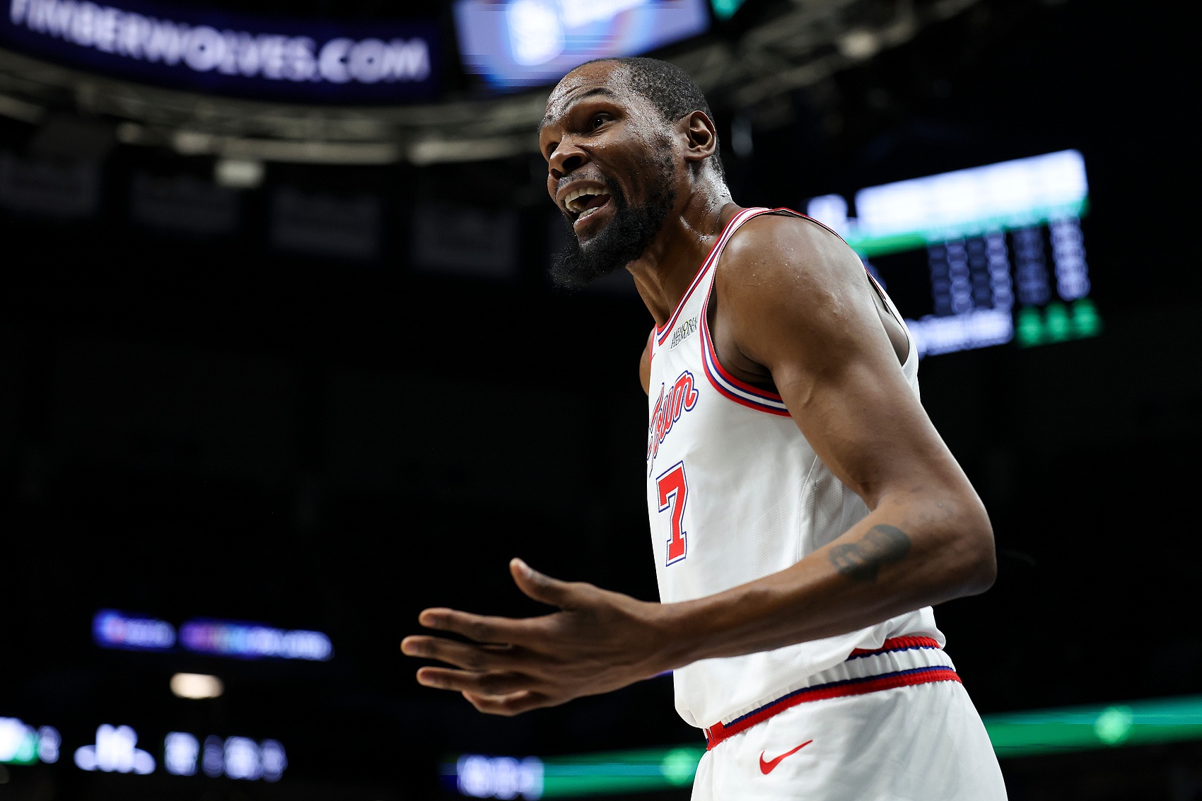 海星体育入口-如何应对严密防守？KD：加强对抗&amp;放慢节奏 我拿到球就任我摆布了